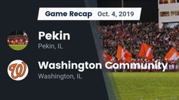 Recap: Pekin  vs. Washington Community  2019