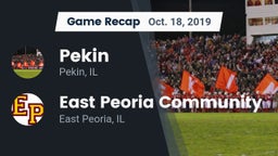 Recap: Pekin  vs. East Peoria Community  2019