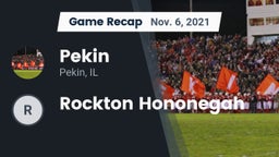 Recap: Pekin  vs. Rockton Hononegah 2021