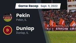 Recap: Pekin  vs. Dunlap  2022