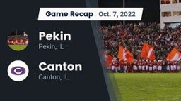 Recap: Pekin  vs. Canton  2022
