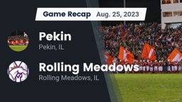 Recap: Pekin  vs. Rolling Meadows  2023
