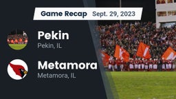 Recap: Pekin  vs. Metamora  2023
