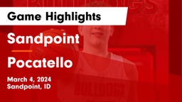 Sandpoint  vs Pocatello  Game Highlights - March 4, 2024