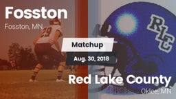 Matchup: Fosston vs. Red Lake County 2018