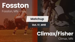 Matchup: Fosston vs. ******/Fisher  2018