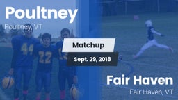 Matchup: Poultney vs. Fair Haven  2018