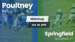 Matchup: Poultney vs. Springfield  2018