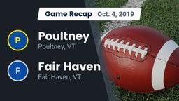 Recap: Poultney  vs. Fair Haven  2019