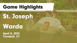 St. Joseph  vs Warde  Game Highlights - April 8, 2023