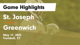 St. Joseph  vs Greenwich  Game Highlights - May 17, 2023