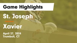 St. Joseph  vs Xavier  Game Highlights - April 27, 2024