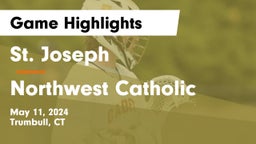 St. Joseph  vs Northwest Catholic  Game Highlights - May 11, 2024