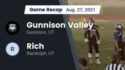 Recap: Gunnison Valley  vs. Rich  2021