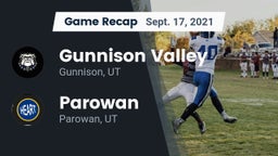 Recap: Gunnison Valley  vs. Parowan  2021