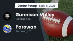 Recap: Gunnison Valley  vs. Parowan  2023