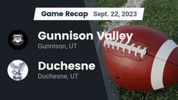 Recap: Gunnison Valley  vs. Duchesne  2023