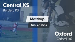 Matchup: Central HS vs. Oxford  2016