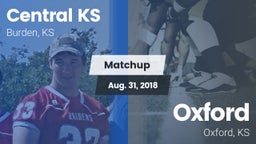 Matchup: Central HS vs. Oxford  2018