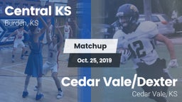 Matchup: Central HS vs. Cedar Vale/Dexter  2019