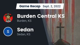 Recap: Burden Central  KS vs. Sedan  2022