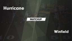 Matchup: Hurricane vs. Winfield  2016
