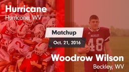 Matchup: Hurricane vs. Woodrow Wilson  2016