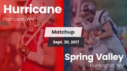 Matchup: Hurricane vs. Spring Valley  2017