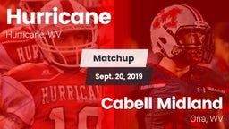 Matchup: Hurricane vs. Cabell Midland  2019