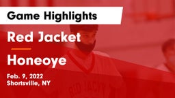 Red Jacket  vs Honeoye  Game Highlights - Feb. 9, 2022