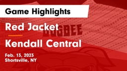 Red Jacket  vs Kendall Central Game Highlights - Feb. 13, 2023