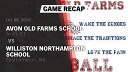 Recap: Avon Old Farms School vs. Williston Northampton School 2016