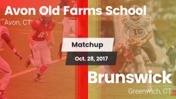 Matchup: Avon Old Farms vs. Brunswick  2017