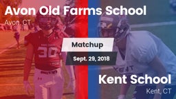 Matchup: Avon Old Farms vs. Kent School  2017