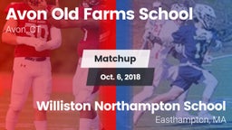 Matchup: Avon Old Farms vs. Williston Northampton School 2018