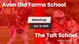 Matchup: Avon Old Farms vs. The Taft School 2019