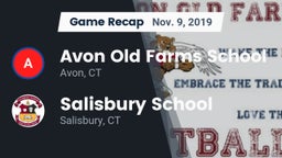 Recap: Avon Old Farms School vs. Salisbury School  2019