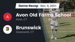 Recap: Avon Old Farms School vs. Brunswick  2021