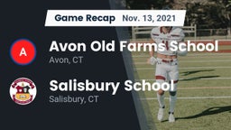 Recap: Avon Old Farms School vs. Salisbury School 2021