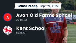 Recap: Avon Old Farms School vs. Kent School 2022