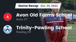 Recap: Avon Old Farms School vs. Trinity-Pawling School 2022