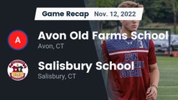 Recap: Avon Old Farms School vs. Salisbury School 2022