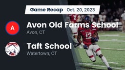 Recap: Avon Old Farms School vs. Taft School 2023