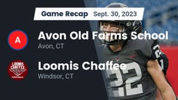 Recap: Avon Old Farms School vs. Loomis Chaffee 2023