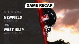 Recap: Newfield  vs. West Islip  2016