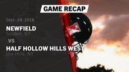 Recap: Newfield  vs. Half Hollow Hills West  2016