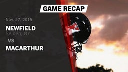 Recap: Newfield  vs. MacArthur 2015