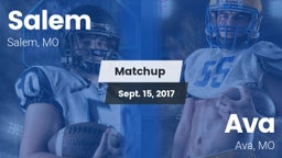 Matchup: Salem vs. Ava  2017