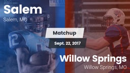 Matchup: Salem vs. Willow Springs  2017