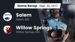 Recap: Salem  vs. Willow Springs  2017